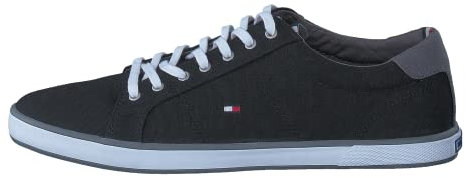 Tommy Hilfiger Herren Vulcanized Sneaker Schuhe, Schwarz (Black), 41