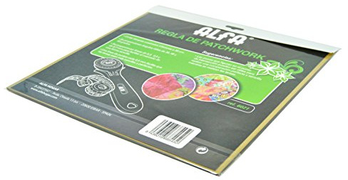 Alfa A6022 - Regla de Patchwork Transparente, 15 x 30 cm