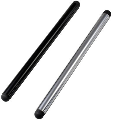 Stylus Pen for Doro 8031 (2 pieces pack, silver black),