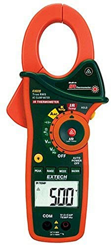 Extech EX820 1000A True RMS Clamp Meters with Infrared Thermometer