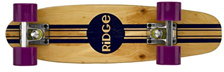 Ridge Skateboards Bois Mini Cruiser Board, Original, Complet, 55cm