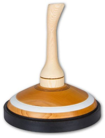 Drechslerei WIMMER Holzeisstock für Herren Colour (Weiss)