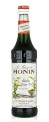 MONIN Premium Matcha Green Tea Syrup 700ml for Teas and Cocktails. Vegan-Friendly, Allergen-Free, 100% Natural Flavours and Colourings