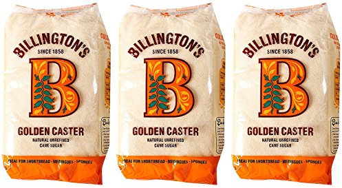 (3 PACK) - Billingtons - Org Golden Caster Sugar | 500g | 3 PACK BUNDLE