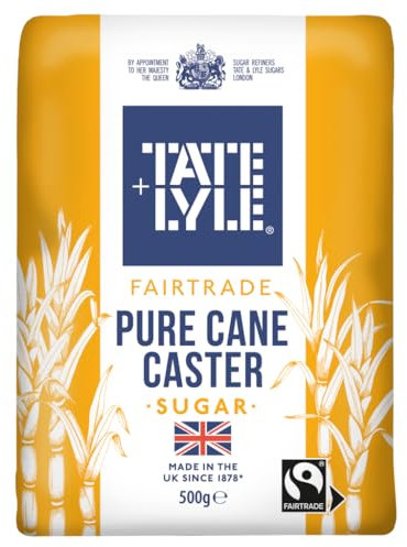 Tate and Lyle Fairtrade Caster Sugar, 500g