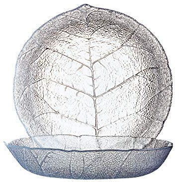 Luminarc ARC 10365 Aspen Teller tief, 20.5cm, Glas, transparent, 6 Stück