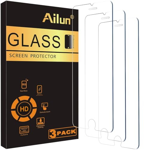Ailun 3 Pack Screen Protector for Apple iPhone 8,7,6s,6, 4.7 Inch