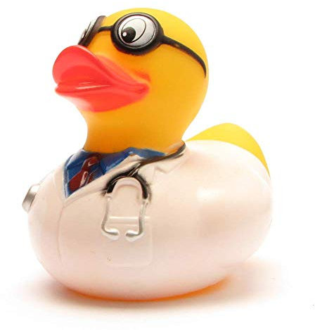 Canard de bain m‚decin