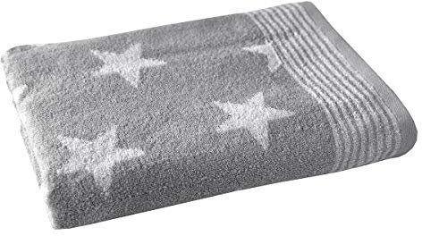 Dyckhoff 07625-100-40 Duschtuch Stars grau