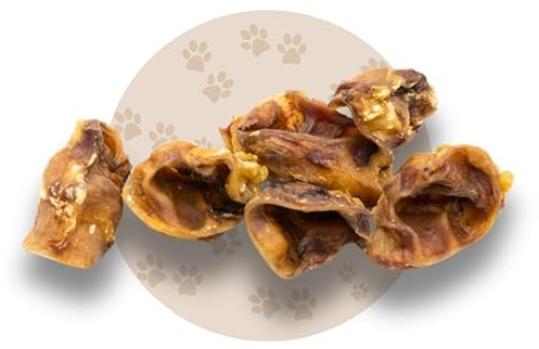 Warnick's Hundesnack Schweineohrmuscheln - 3 kg (3 x 1 kg)