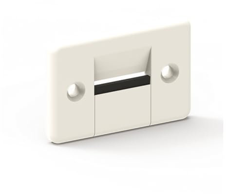 markiso® Rolladen Gurtführung, Gurtleitrolle für Rollladengurt bis 23mm Gurtdurchführung mit Bürstendichtung | Montage OHNE Gurtausbau