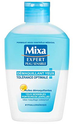 Mixa Expert Peau Sensible Démaquillant Yeux Tolérance Optimale 125 ml