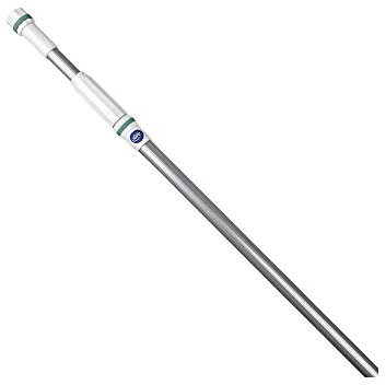 Gre 40010 - Mango telescópico de aluminio de 3,6 metros (2 tramos x 180cm). Sistema easy Clip.