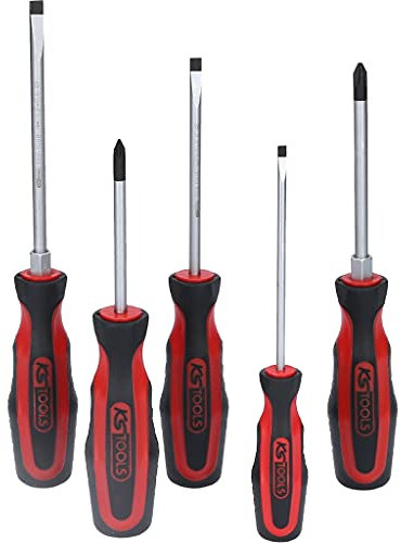 KS Tools 159.0005 ERGOTORQUEplus Schraubendreher-Satz, 5-tlg