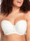 Curvy Kate Women Luxe Strapless Everyday Bra, Off-White (Ivory), 30D