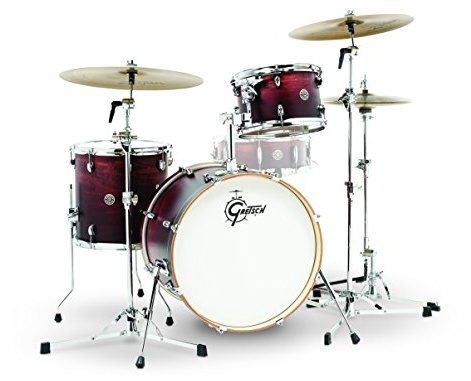 Gretsch Drums Gretsch CT1-J403-SAF Catalina Club 3 Piece Shell Pack 14x20 Bass, 8x12 Suspended, 14x14 Floor Tom Satin Antique Fade, inch
