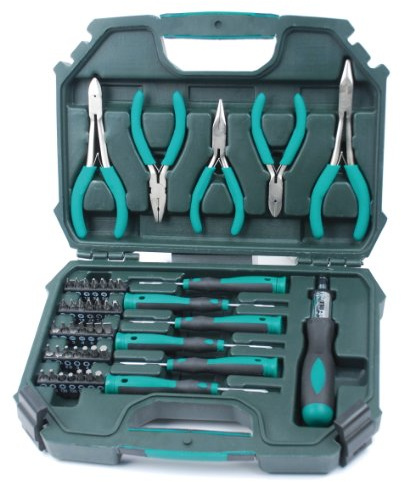 Brüder Mannesmann Werkzeug Schraubendreher + Zangensatz, 47-tlg., M11840