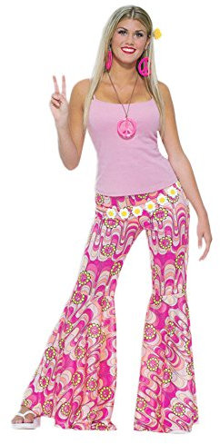 Bristol Novelty Blumen-Glöckchen-Hose, Damen, Mehrfarbig Kostüm, Einheitsgröße