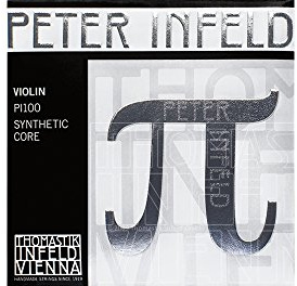 Thomastik Cuerda para violín 4/4 Peter Infeld - cuerda La núcleo sintético, entorchado aluminio, medio
