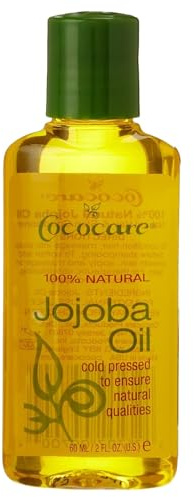 Cococare 100% Jojoba Oil - Deep Moisturizing & Nourishing Jojoba Oil for Skin - Perfect for Hair Care - 2 oz