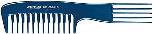 Comair 7000367 Griffkamm 610 spezial mit Gabel aus Celcon Profi-Line, blau