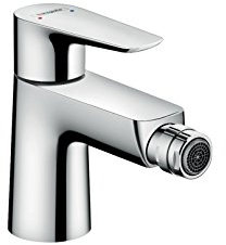 hansgrohe Talis E Einhebel-Bidetarmatur mit Zugstangen-Ablaufgarnitur, Chrom