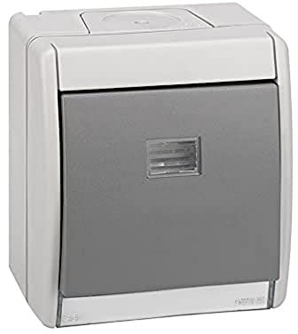 Simon 4490150-035 interruptor de luz Gris