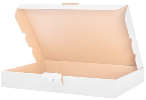 verpacking Maxibriefkartons 350 x 250 x 50 mm Maxibrief MB-5 Weiß Versand Post Faltschachtel DIN A4 | B4 (Innenmaß 340 x 245 x 46 mm) Versandschachtel Büchersendung (100 Stück)