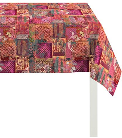 APELT 3305 _100x100_ Fb. 30 Tischdecke, Baumwolle, orange, 100 x 100 x 0.5 cm