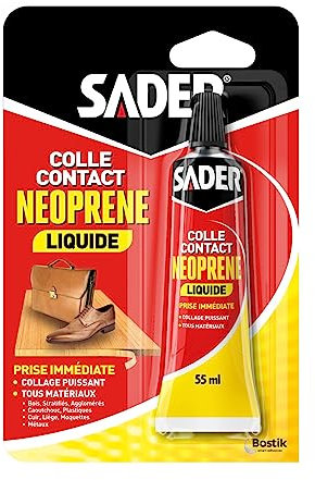 Bostik SA 021240 Neopren-Kontaktkleber, flüssig, 55-ml-Blister