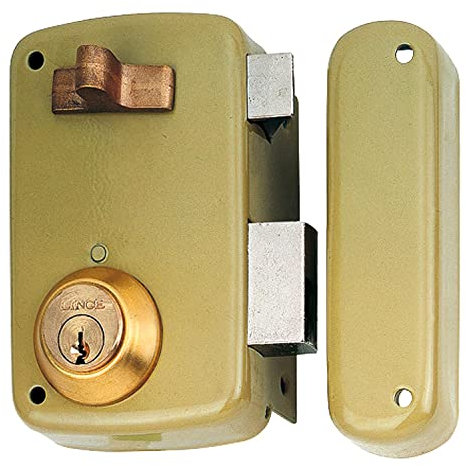Lince 3017125 Cerradura 5056A-BO/60 Izquierda, Oro