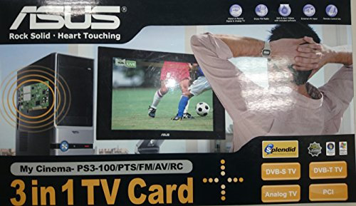 Asus Pci Tvtuner Digit/Anal/Sat Radio Fm