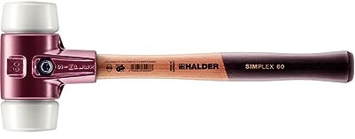 Simplex Schonhammer, Superplastik; mit Tempergussgehäuse und hochwertigem Holzstiel | D=60 mm | 3007.060