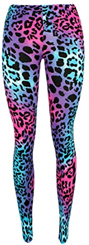 Lovetoenvy Ladies Animal Print Leggings (Multi-Colored) (X/L (16-18)