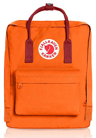 Fjällräven Unisex - Kinder Schulrucksack Kånken, burnt orange-deep red, 38 x 27 x 13 cm, 16 Liter, 23510-212-325