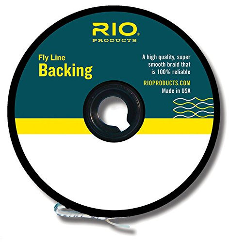 RIO PRODUCTS Unisex-Erwachsene Zubehör Fliegenschnur-Rückseite, Dacron, 13,6 kg, 91 m, Orange, 30LB