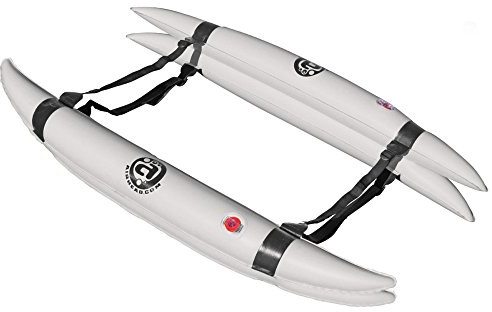 Airhead AHSUP-A006, Ruote per Allenamento SUP, perfette per Principianti, Yoga, Pesca Unisex, Bianco, Taglia Unica