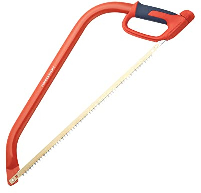 Spear & Jackson B9821BOWSAW Scie à Archet Predator 21 Pouces (530 mm), Cadre Tendu, Lame à Denture Triangulaire pour Bois Dur Sec et Bois Sec