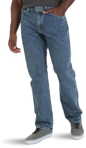 Wrangler Authentics Jeans Clásicos de Algodón de Ajuste Relajado de 5 Bolsillos - Jeans Hombre