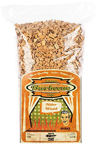 Axtschlag Devil Smoke 100G00M1500V Lot de copeaux de Bois de Fumage 1 kg 1 kg Alder - Erle