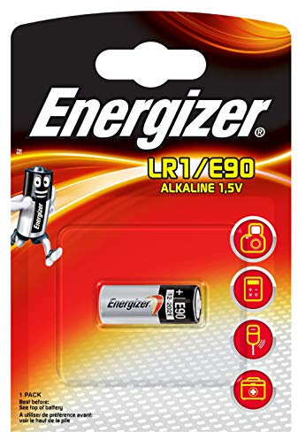 Energizer LR01 1.5v Alkaline Battery Pack 1 (ENLR1/E90) (Gran Bretagna Import)
