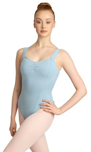 Capezio Women's Princess Tank Leotard,Light Blue,Large