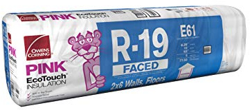 Owens Corning R-19 Faced Fiberglass Insulation