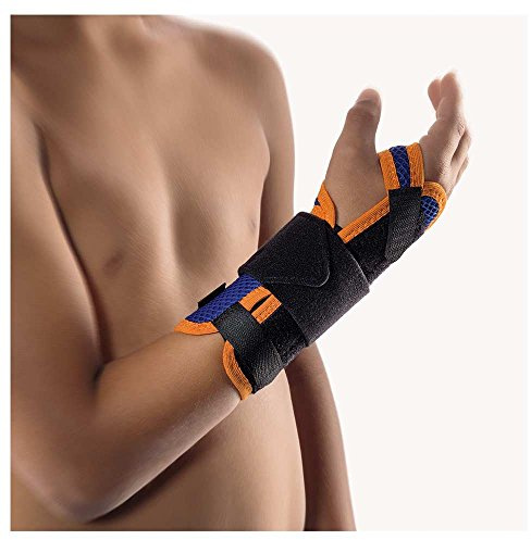 Bort manustabil® Corta – Muñequera, niños, Azul, Derecho