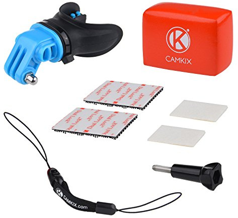CAMKIX Surf Mouth Mount Kit kompatibel med Gopro Hero