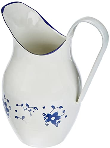 Ibili 919225 Krug, geschwungen aus glasemailliertem Stahl, für 2,5 l Sena
