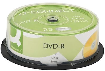 QCONNECT DVD-R CAKEBOX PK25