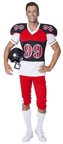 Wilbers NEU Herren-Kostüm American Football, Gr. 50-52