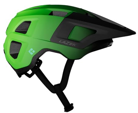 LAZER Finch KinetiCore Kids Bike Helmet, Girls and Boys Toddler Bicycle Helmet for Ages 5 and Over, Adjustable Fit from 50-56 cm, Matte Black Acid, One Size