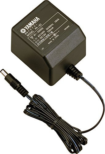 YAMAHA Genuine 12V DC 700mA 12.5W Black Wall Adapter, PA-3C, AC Plug, DC Barrel, Compatible with Tablets, Smartphones, Other Portable Electronics